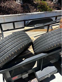 4 original wheels and tires