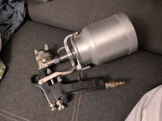 Pneumatic Central Paint Gun with Cup