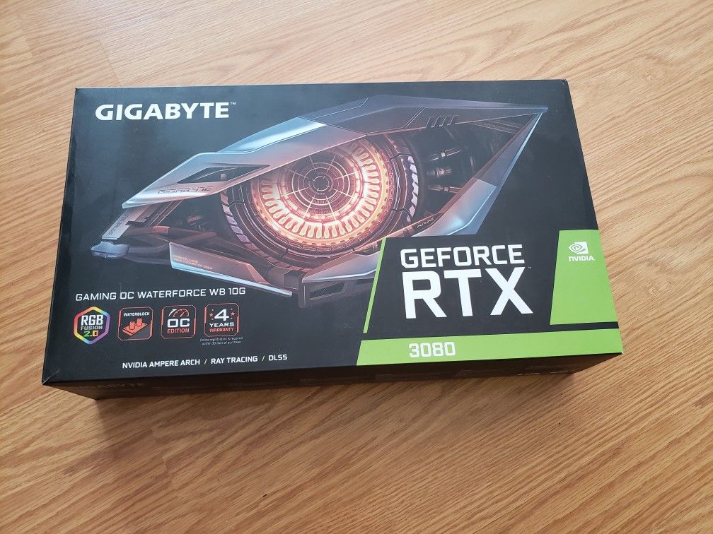 Gigabyte Geforce RTX 3080 Waterforce GPU