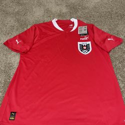  AUSTRIA 22/23 HOME JERSEY BY PUMA