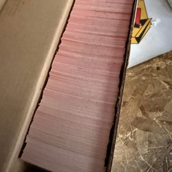 1990 Donruss baseball cards. Probably close to a set but haven’t been through them.