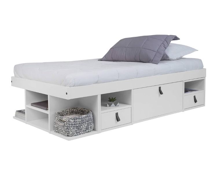Platform Bed With Drawers