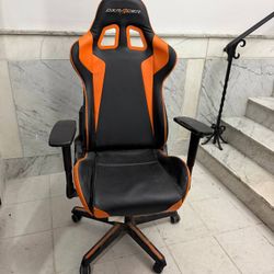 Gaming Chair Black & Orange – Adjustable Office Chair