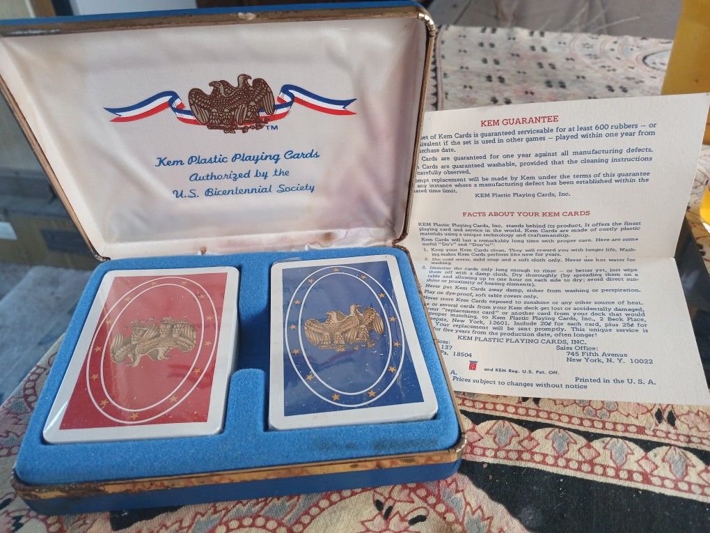 KEM PLAYING CARDS UNOPENED