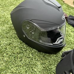 Motorcycle Helmet With Case