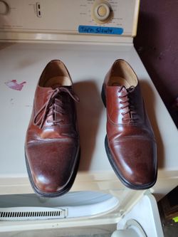 Brown Stacy adams shoes used 10 1/2