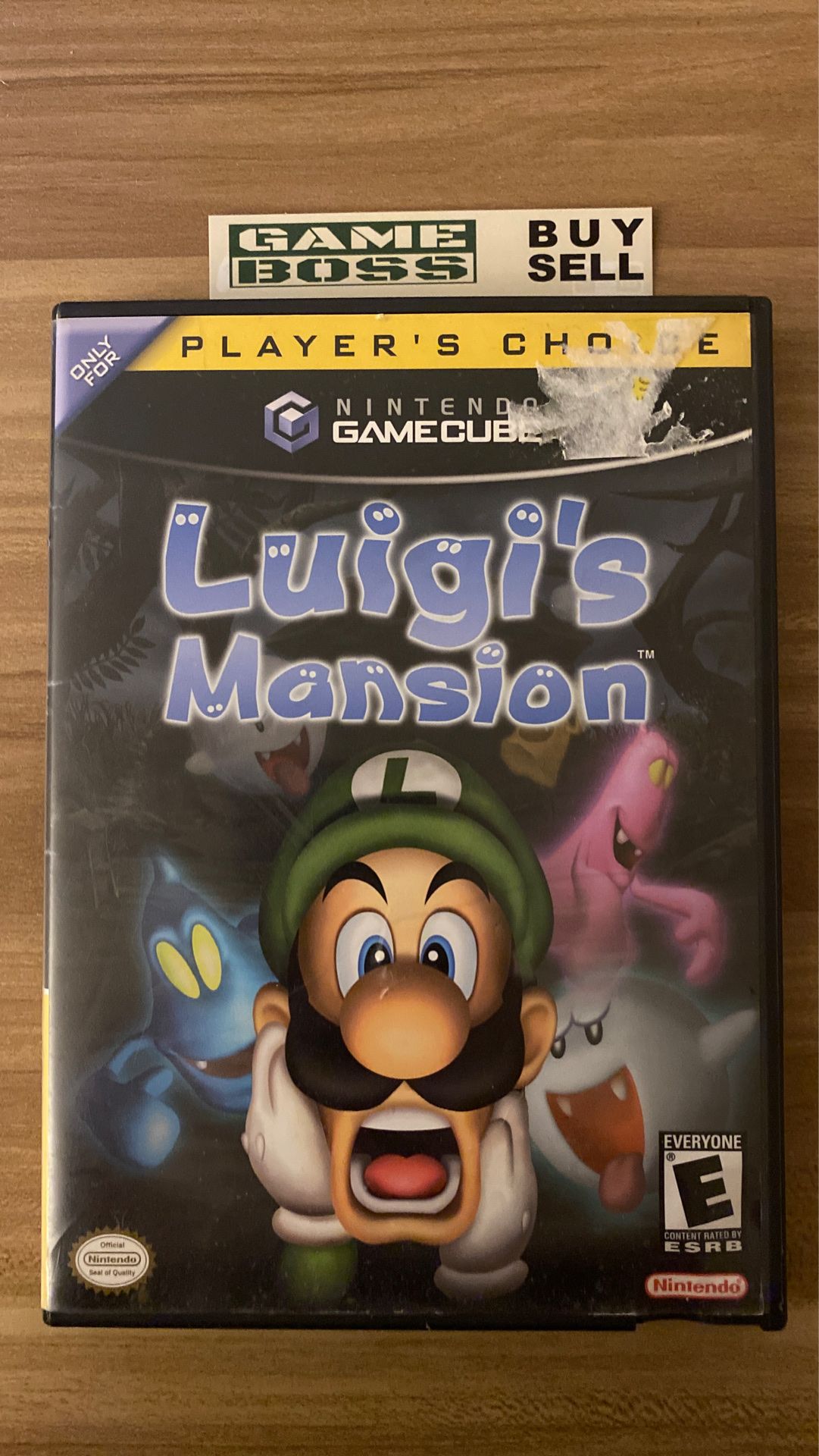 Luigi’s Mansion Nintendo GameCube