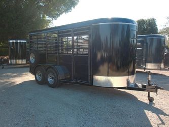 Calico 6 × 16 Livestock Trailer 7k