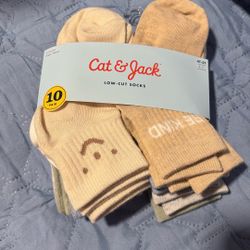 Cat & Jack Socks Size 4-5 