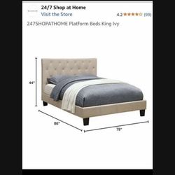 Queen Bed Frame /queen Mattress 