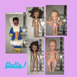 Bundle of dolls!