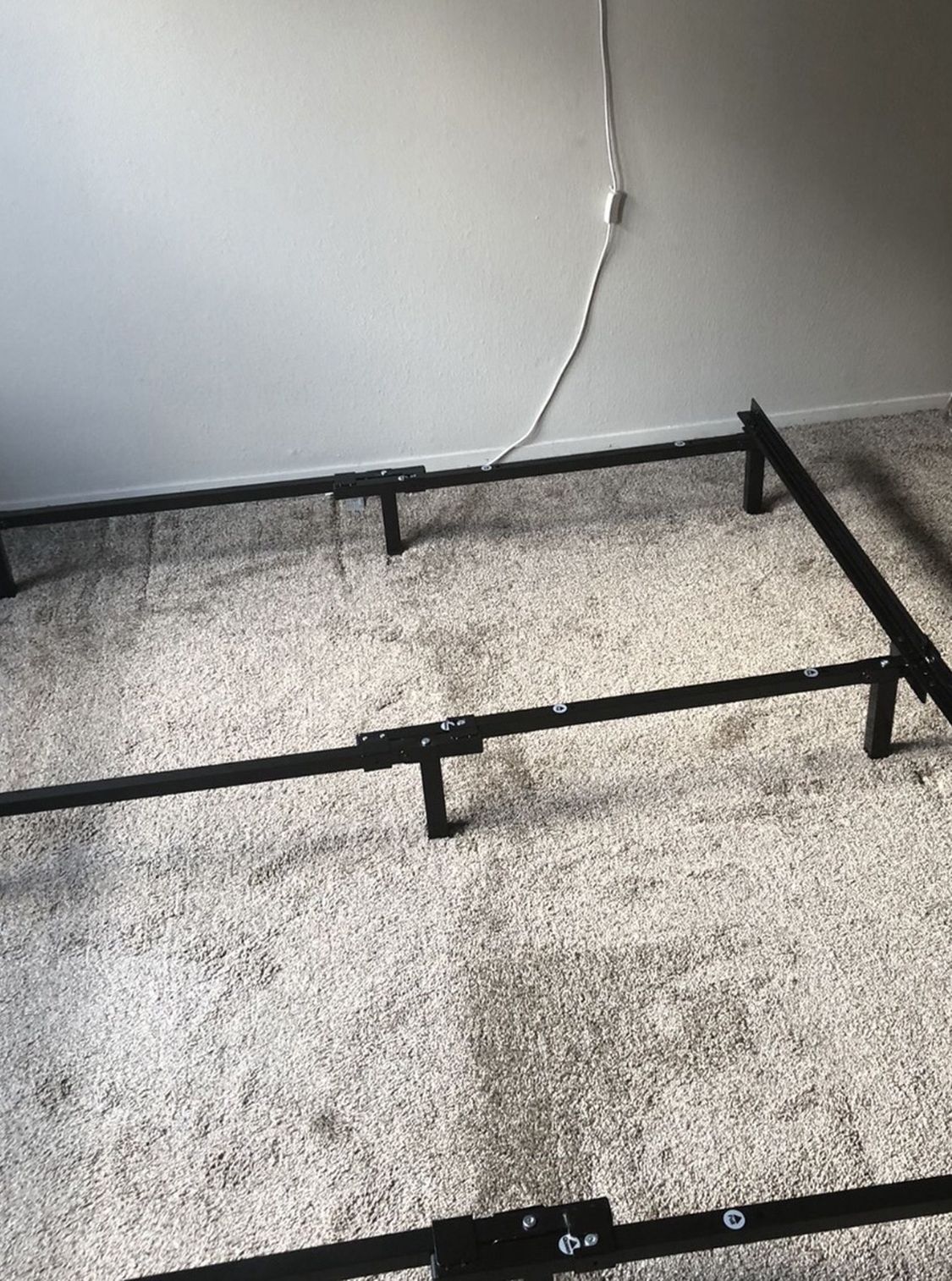 Twin/Full/Queen Folding, Adjustable Bed Frame