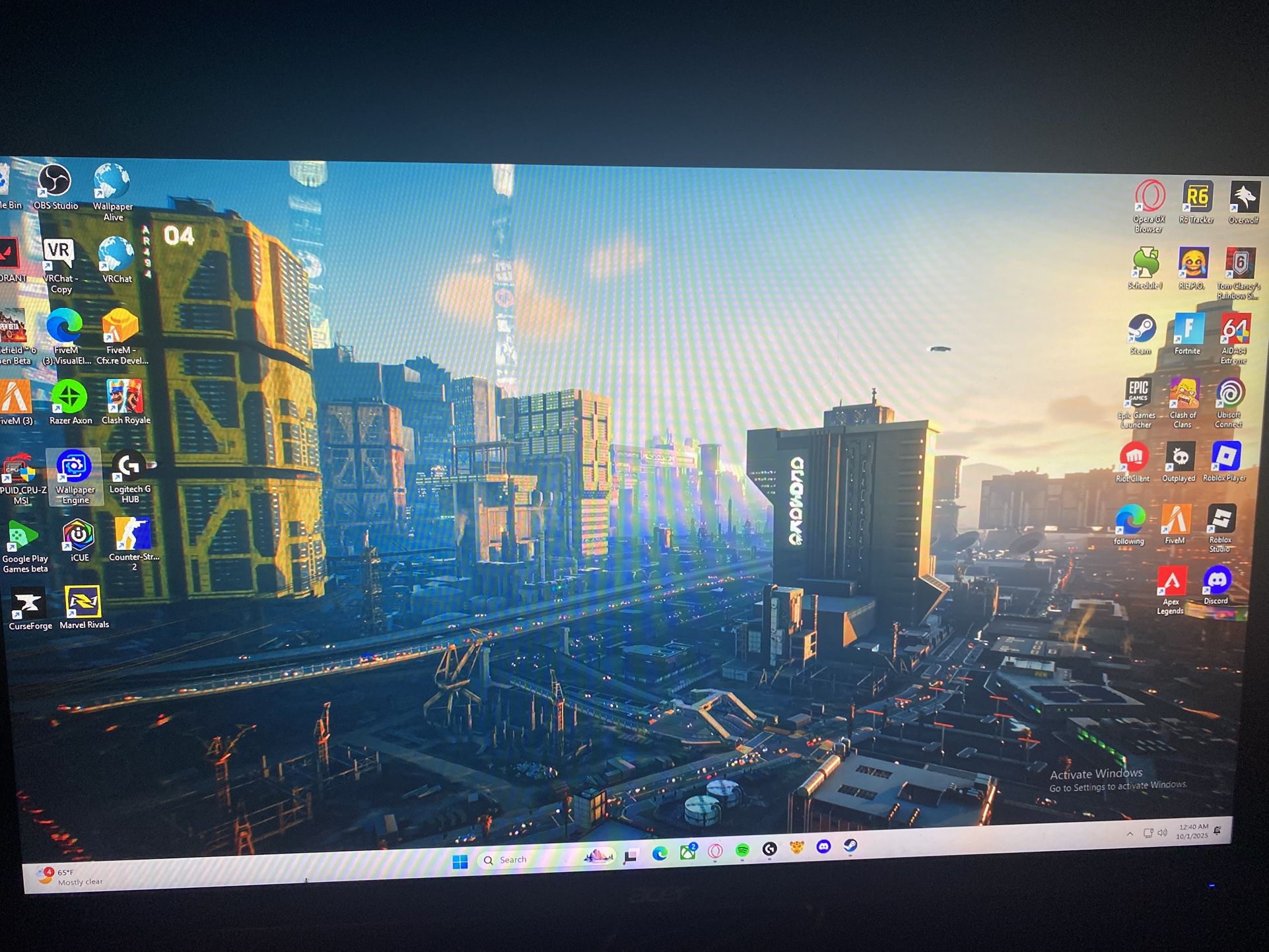 Acer Monitor 165hz 24 Inch
