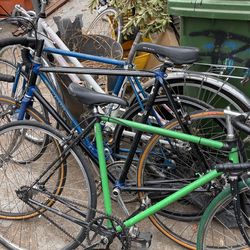4 Bikes Pegot Nishiki Schwin And Unknown