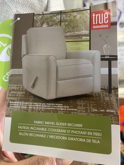 Fabric Swivel Glider Recliner 