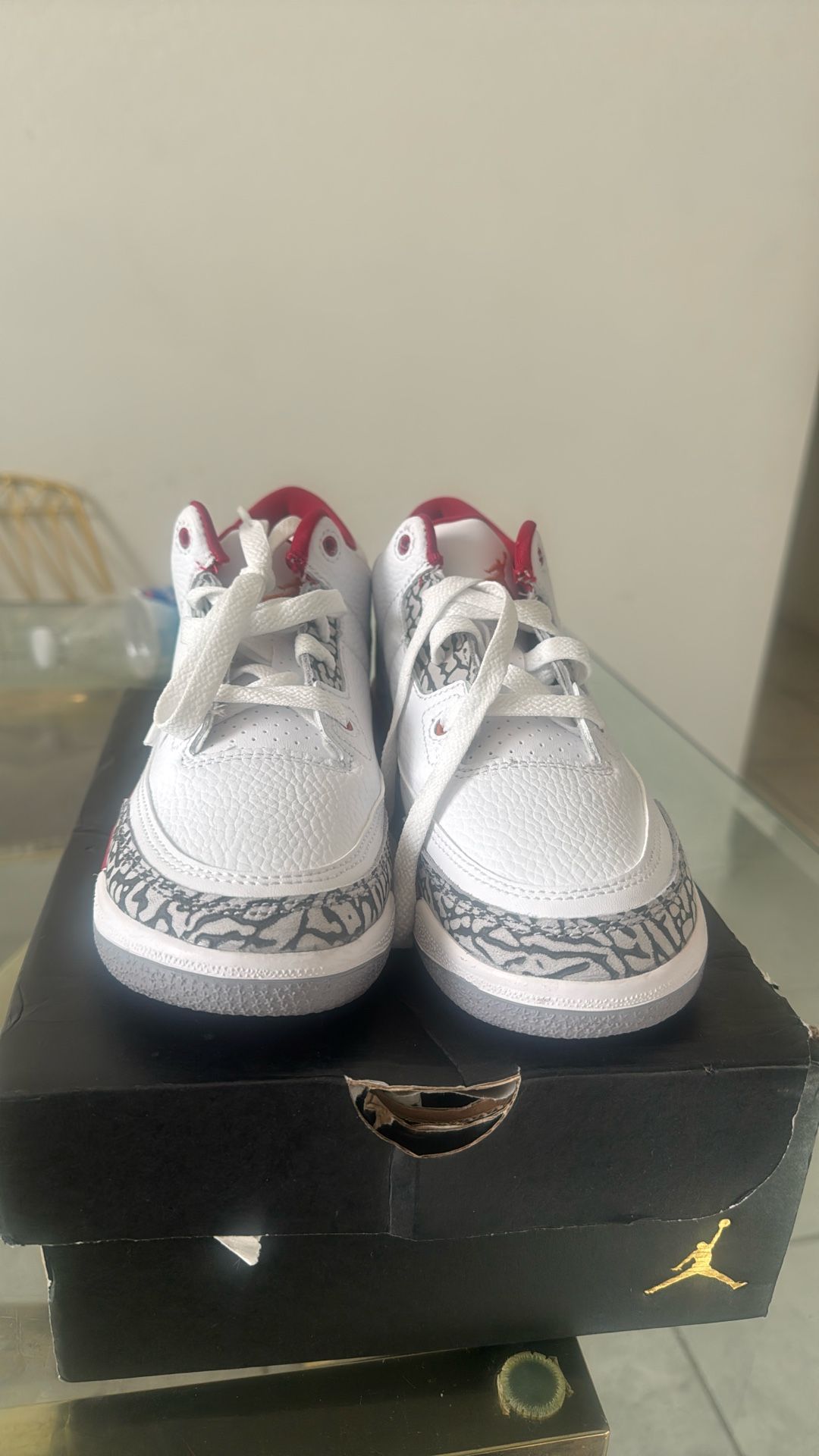 Size 2 Retro Jordan 3s