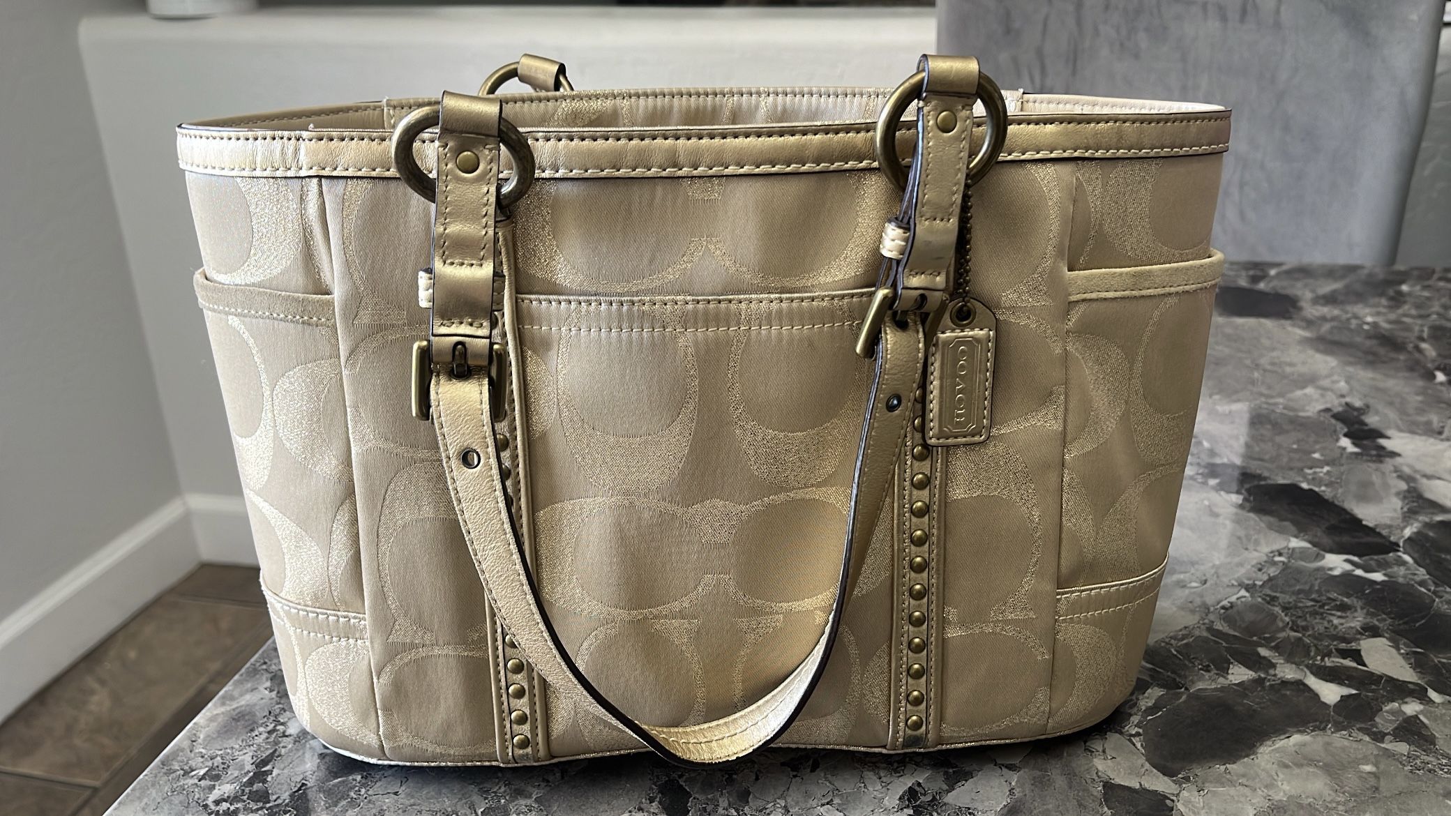 Gold Coach Purse