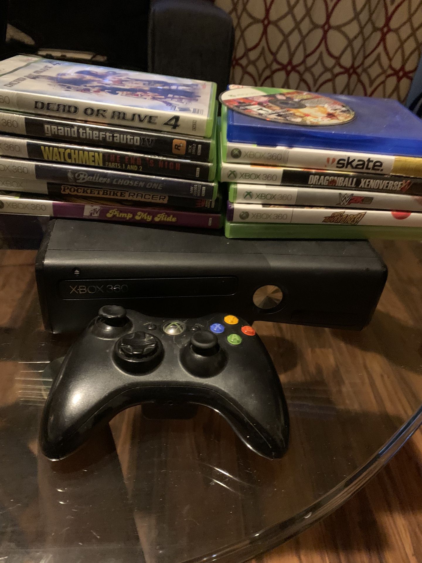 Xbox 360 13 Games 1 Controller