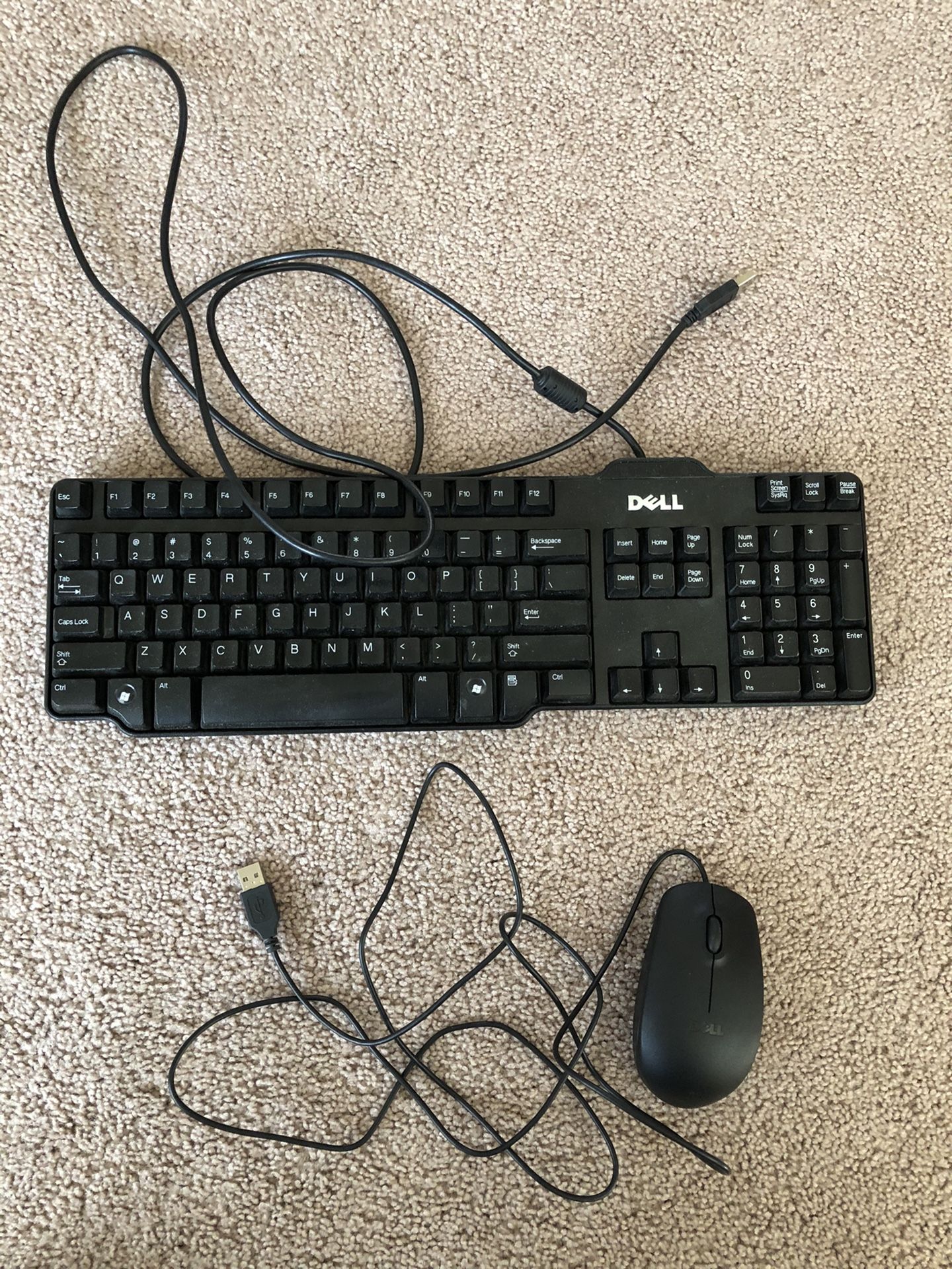 Dell Keyboard and mouse - USB