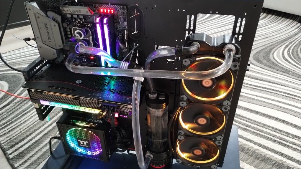 Water Cooled Gaming PC: i7 9th Gen 8Core, RTX 3070, Windows 11
