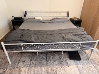 King bed frame