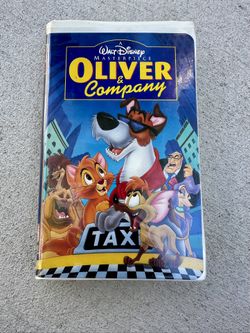 Walt Disney Oliver And Company VHS
