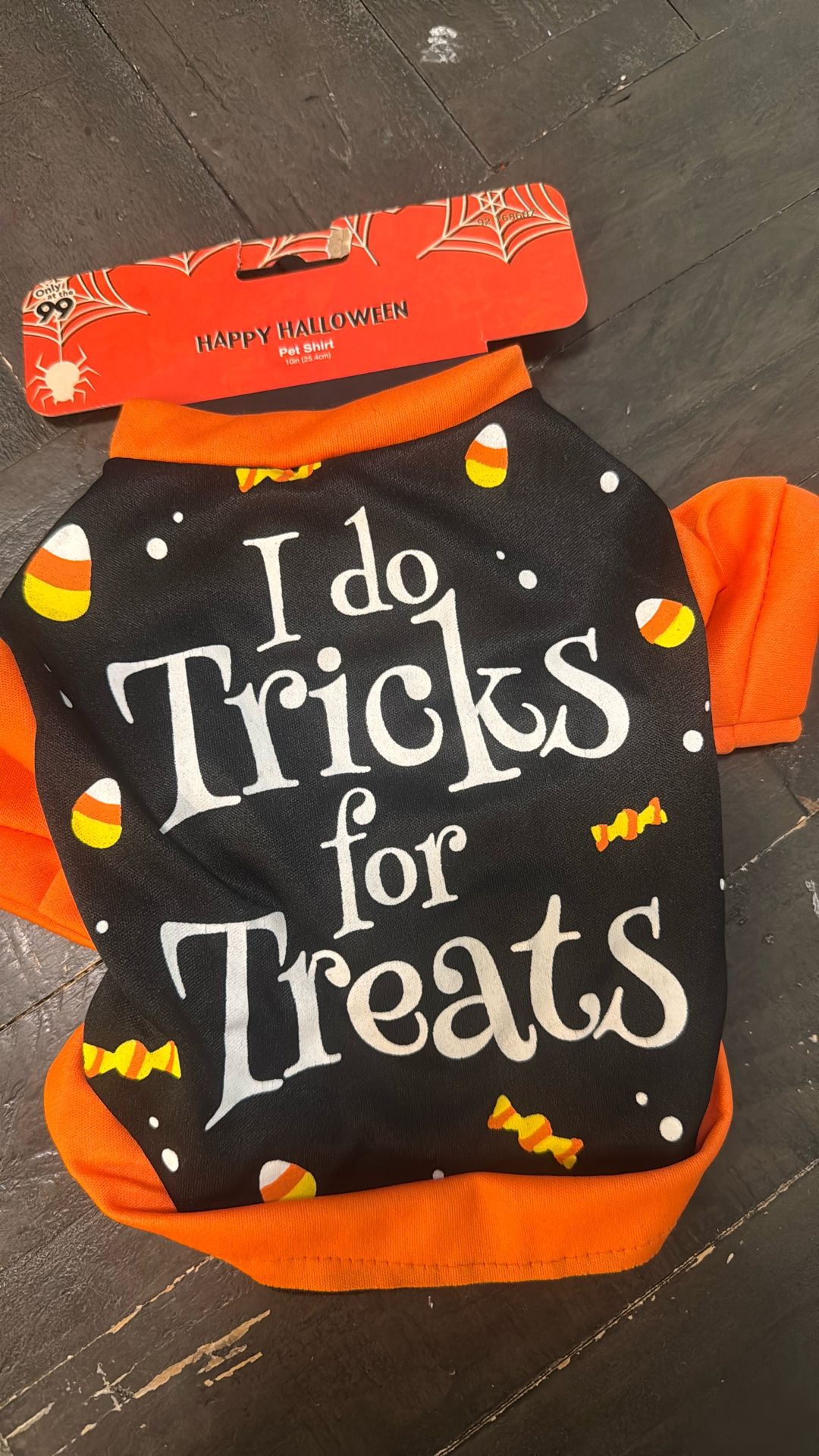 Small Pet Halloween Shirt (10 Inch)