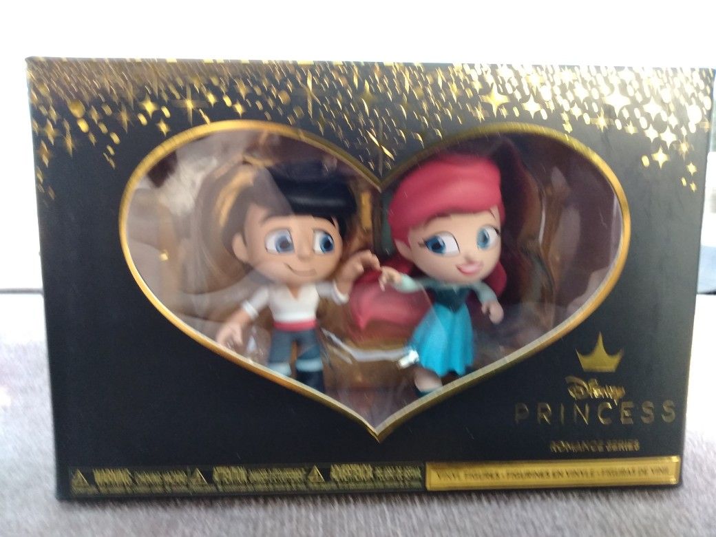 Disney princess funko pop romance series Ariel and Eric funkopop