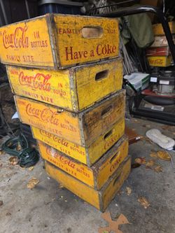 Vintage Coca Cola Bottle Crate 10