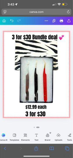 lash tweezers