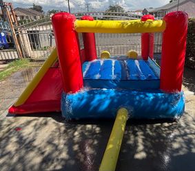 Inflatable Bounce House with Slide