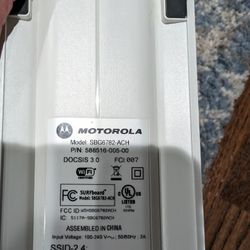 Motorola Internet Router