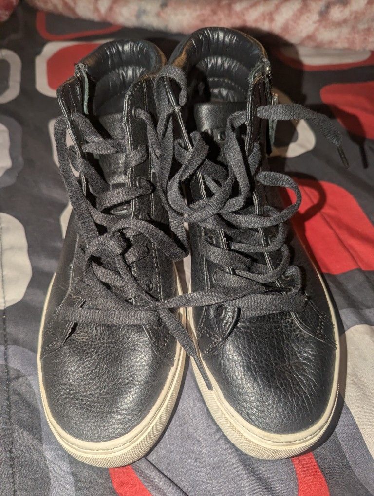 Black And White UGG Shoes