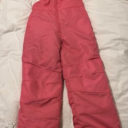 All In Motion Girls Snow Pants Bibs Size Small 