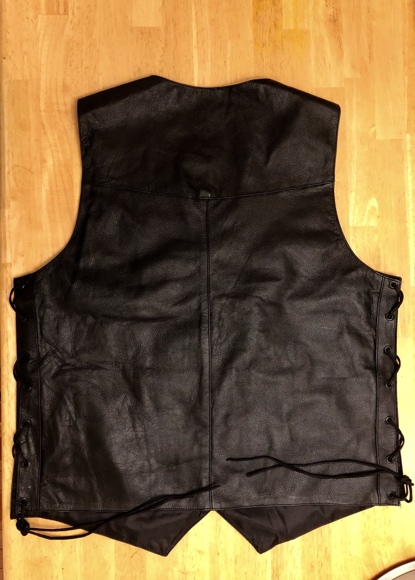 Motorcycle jacket club vest .vest