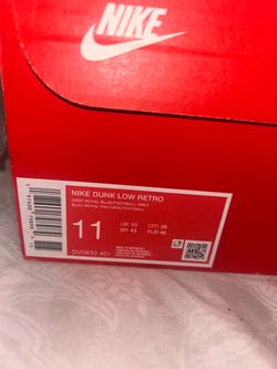 Nike dunk retro
