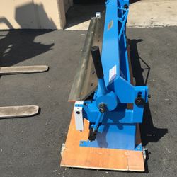 48” Pan Box Brake Removable Fingers New 1500.00