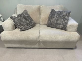 Over sized, plush loveseat, double sofa