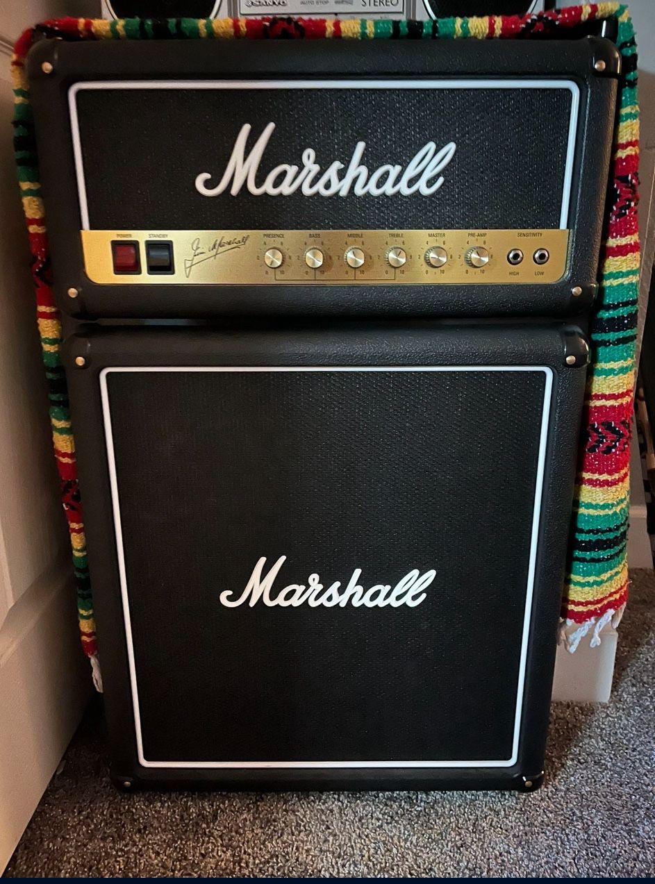 Marshall Stack Amp Mini Fridge