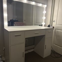 Vanity With Lights