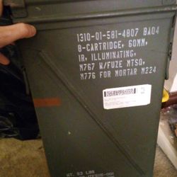 Army Metal Canister
