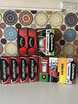 Assorted Brand New Golf Balls