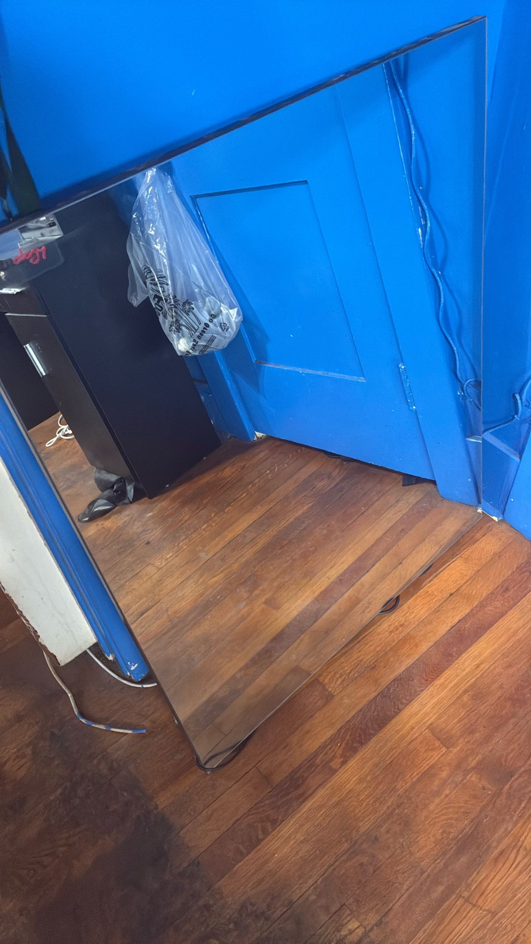 Barbers Stand And Mirror 