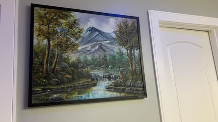 Oil on Canvas Nature Painting