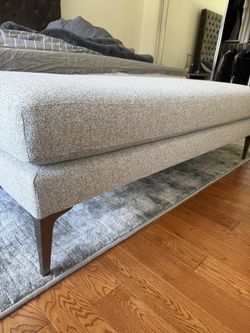West Elm Andes Bench Ottoman: Retail: $839 + Tax&Deliveey