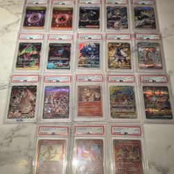 Japanese  PSA 10’s. Inquire For Prices - Always Best On Market 