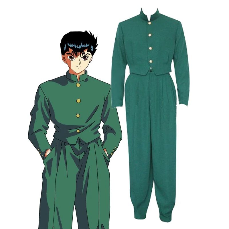 Yu Yu Hakusho Yusuke Urameshi Costume Cosplay New