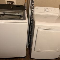 LG gas dryer and Samsung Washer 