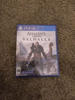 Assassin's Creed Valhalla for the PlayStation 4 console.