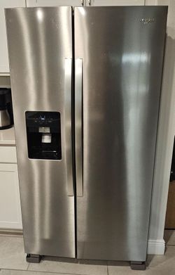 Whirlpool Stainless Steel Side-by-Side Refrigerator